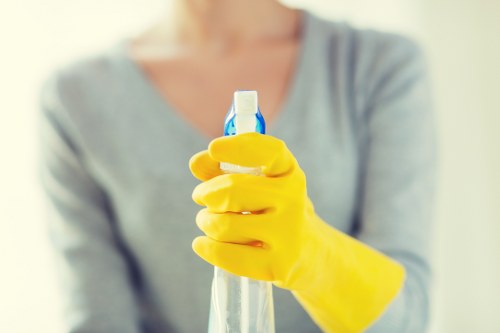 Keyboard-navigable Cleaners SW17 service content on a webpage