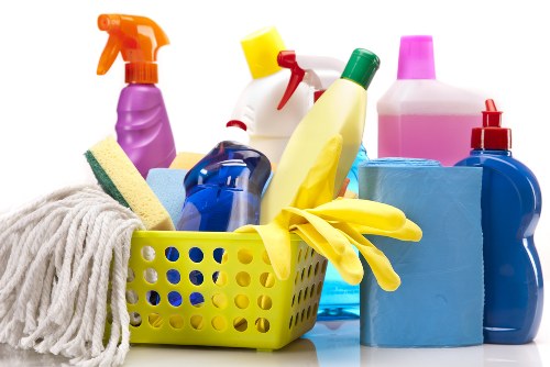 Cleaners SW17 supporting recycling with waste separation