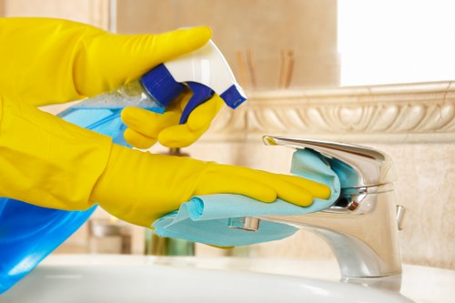 Local oven cleaner working on built-in appliance in SW17 property