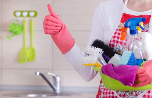 Deep oven cleaning for a busy kitchen in the SW17 area