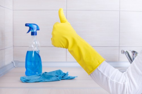 Professional after builders cleaning in a SW17 home interior