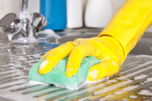 Detailed one-off cleaning for a kitchen in SW17 property