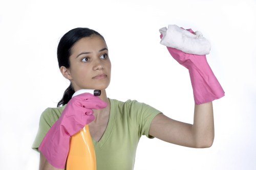 Spot treatment for upholstery stains in a South West London home