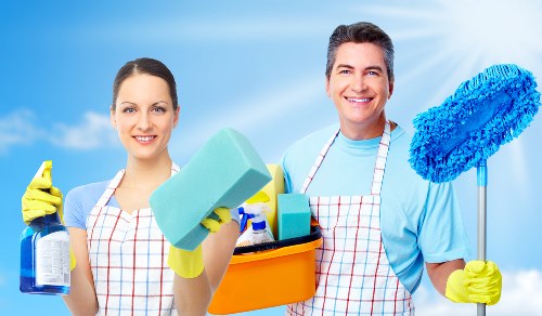 Professional hot water extraction carpet cleaning in SW17