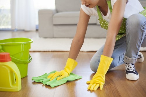 Sustainable cleaning operations supporting recycling in SW17